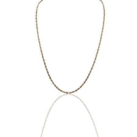 Collana Oro Giallo Oro Bianco Oro 18 carati America 030 Solo Oro