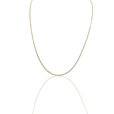 Collana Oro Giallo Oro 18 carati Laser 030 Solo Oro
