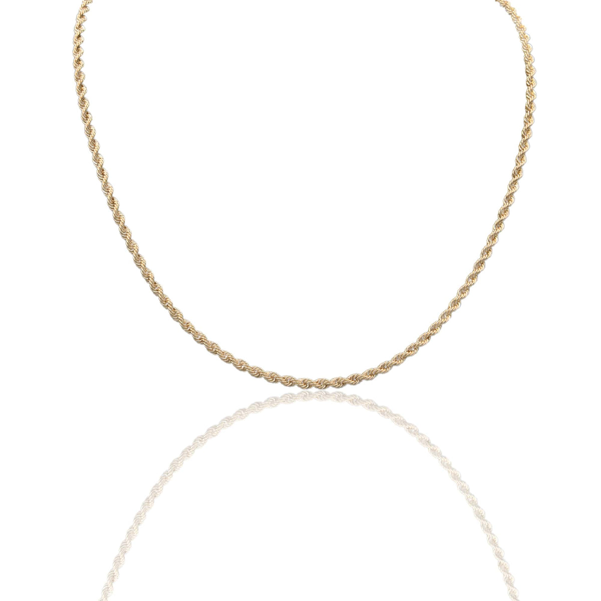 Collana Oro Giallo Oro 18 carati Laser 050 Solo Oro