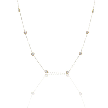 Collana Oro Giallo Oro 18 carati Girocollo modello Tiffany Solo Oro