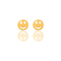 Orecchini Oro Giallo Oro 18 carati Smile Solo Oro