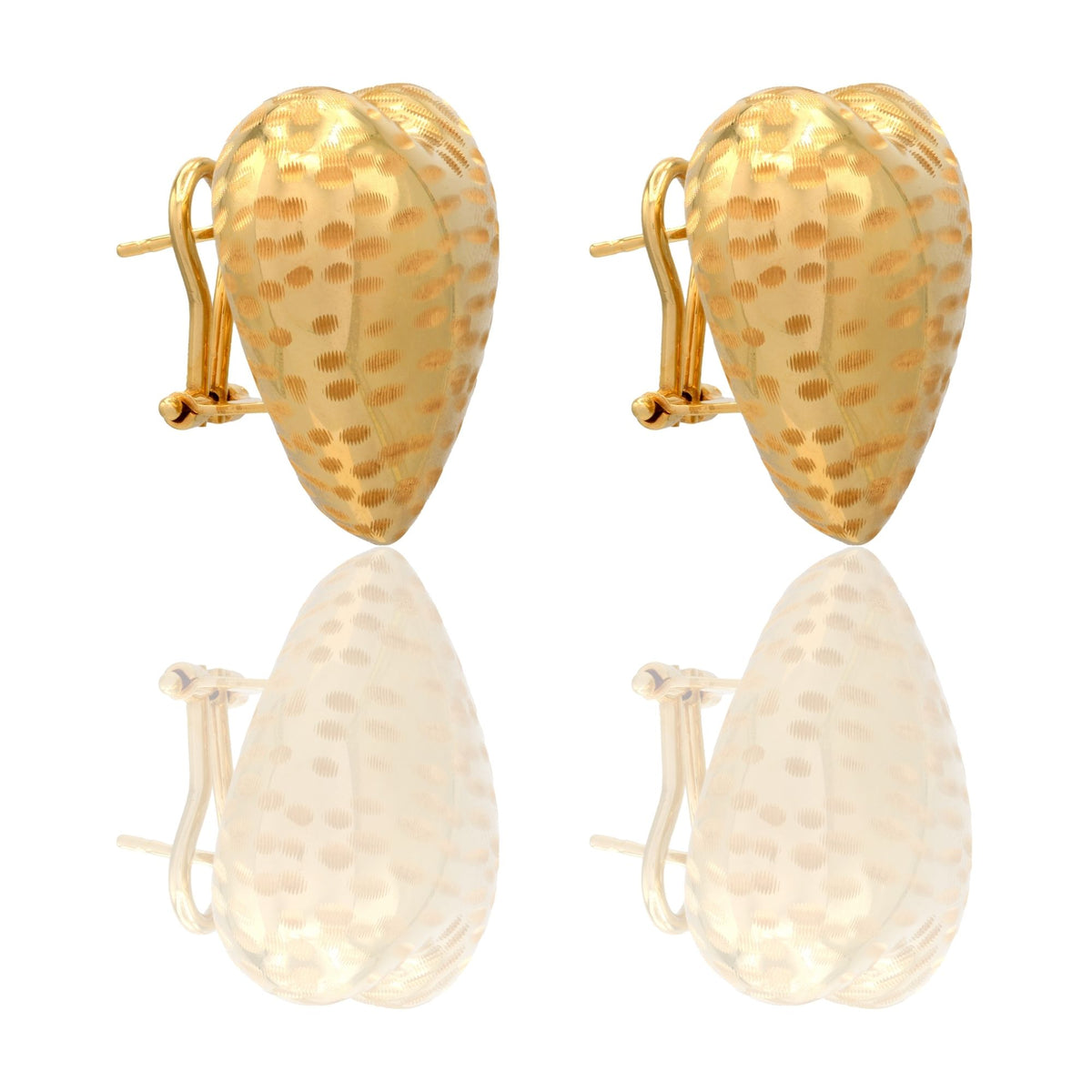 ORECCHINI DONNA CUORE AQUA