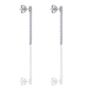 ORECCHINI DONNA  TENNIS MORBIDO 1 FILO