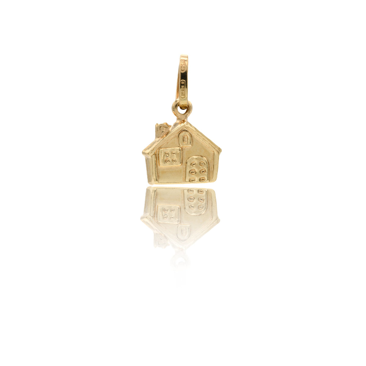 Ciondolo Oro Giallo Oro 18 carati Casa Solo Oro cm.1,7