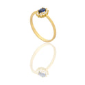 ANELLO DONNA MODELLO KATE CENTRO E CONTORNO