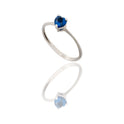 ANELLO DONNA SOLITARIO CUORE