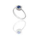 ANELLO DONNA TONDO CENTRO E CONTORNO