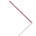 BRACCIALE TENNIS FUCSIA A TERZINE