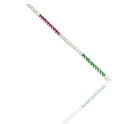 BRACCIALE TENNIS PIETRE BANDIERA ITALIA
