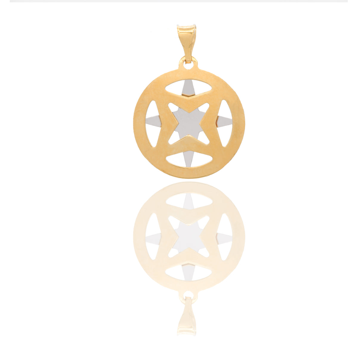 CIONDOLO ROSA DEI VENTI