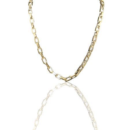 Collana Oro Giallo Oro 18 carati Catena Rolò Solo Oro