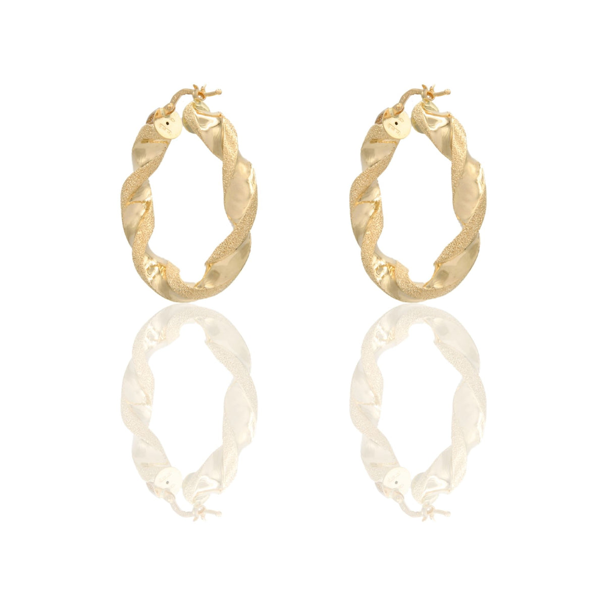 ORECCHINI DONNA CERCHI TORCHON