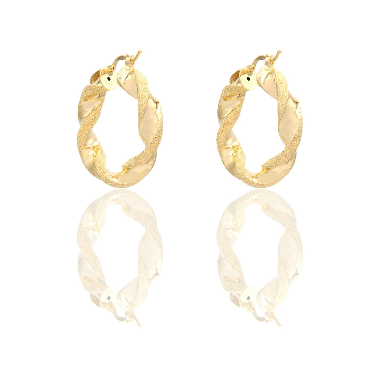 ORECCHINI DONNA CERCHI TORCHON
