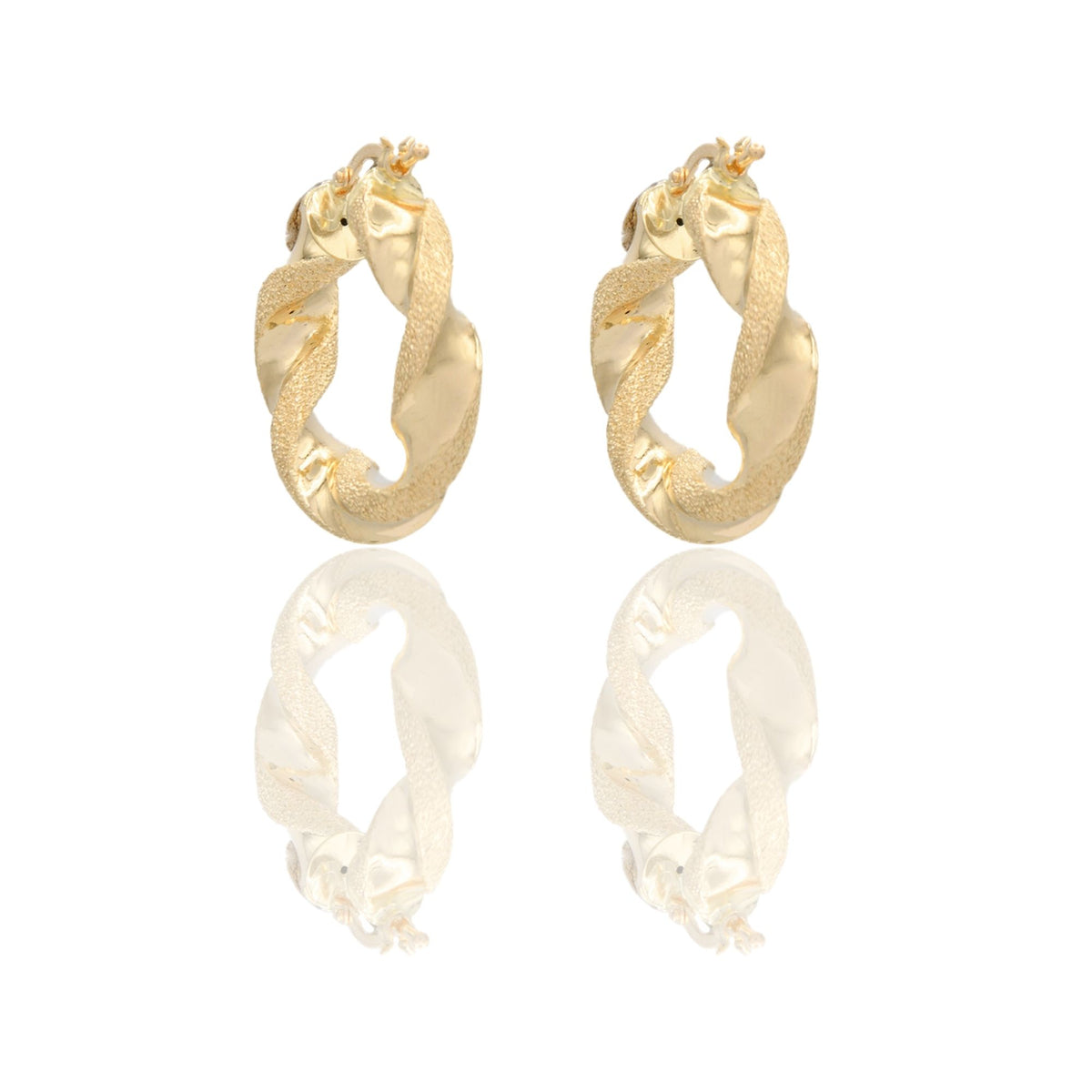 ORECCHINI DONNA CERCHI TORCHON