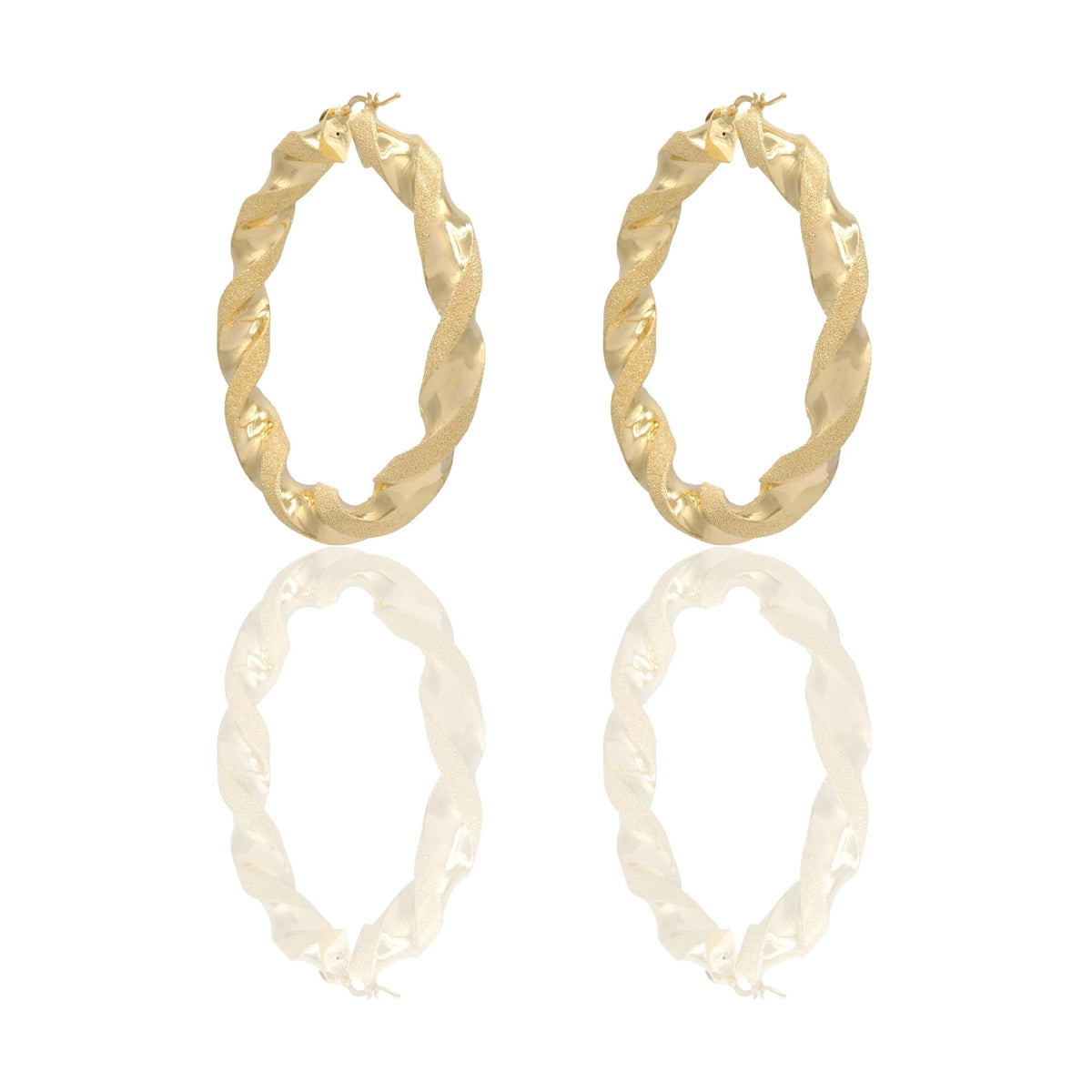 ORECCHINI DONNA CERCHI TORCHON