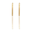 Orecchini Oro Giallo Oro Bianco Oro 18 carati Cerchi Bombati Solo Oro Spessore mm.6 diametro interno  cm.6,5