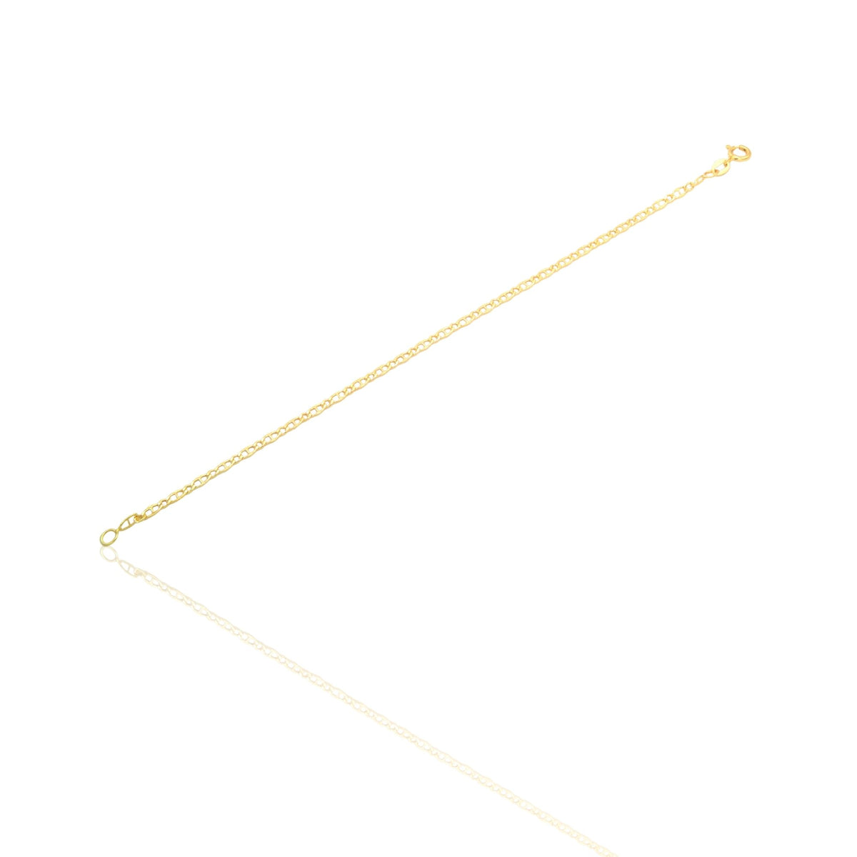 Bracciale Oro Giallo Oro 18 carati  Maglia Marinara Piatta Solo Oro