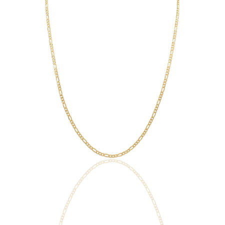 Collana Oro Giallo Oro 18 carati Catena Maglia   3+1 Solo Oro cm.60