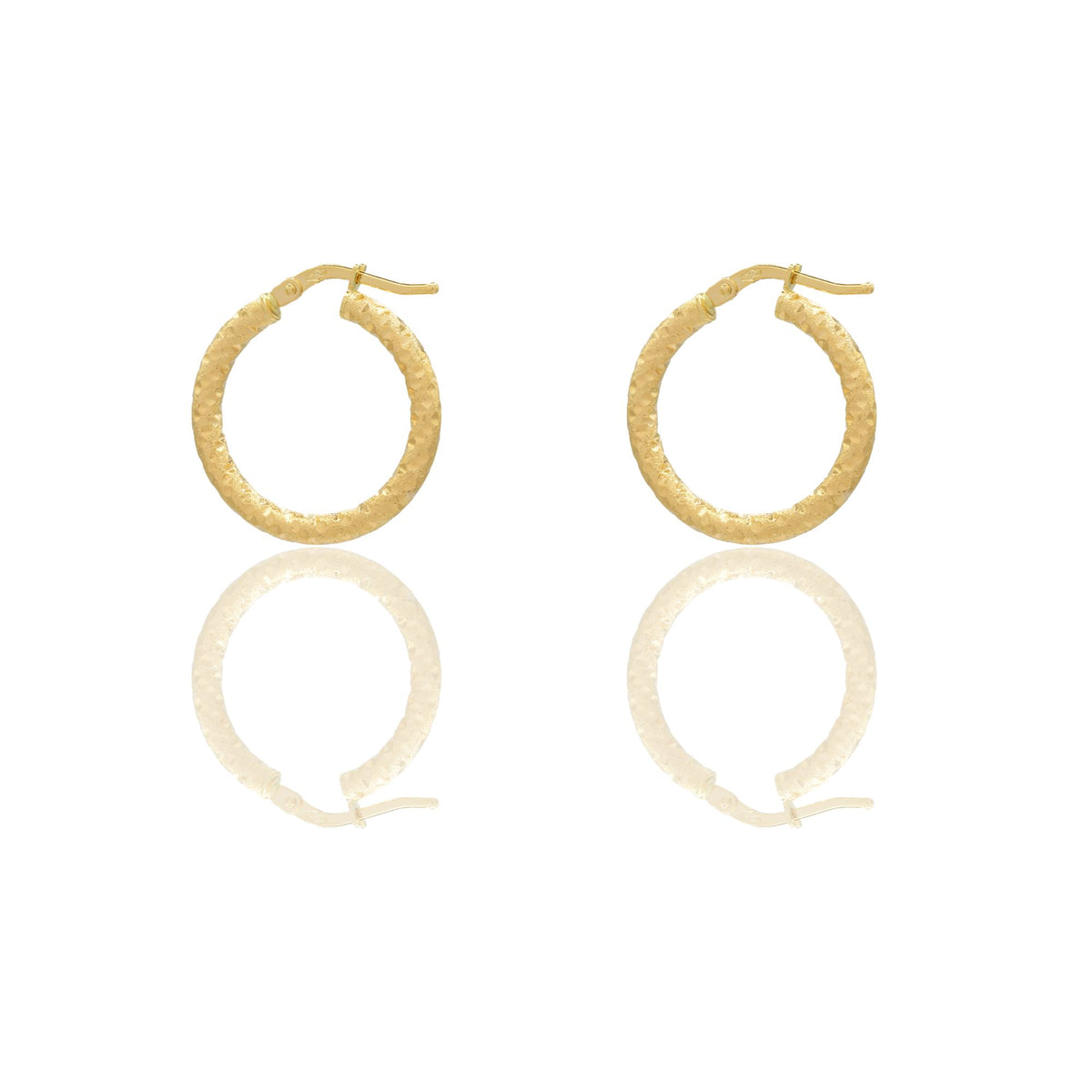 Orecchini Oro Giallo Oro 18 carati Cerchio  Solo Oro Spessore mm. 2 diametro interno cm.1,5