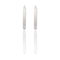 Orecchini Oro Bianco Oro 18 carati Cerchio  Solo Oro Spessore mm. 4 diametro interno cm.2,5