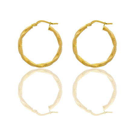 Orecchini Oro Giallo Oro 18 carati Cerchio  Solo Oro Spessore mm. 2 diametro interno cm.2
