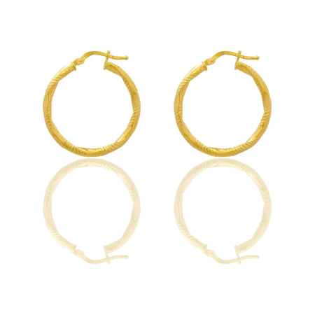 Orecchini Oro Giallo Oro 18 carati Cerchio  Solo Oro Spessore mm. 2 diametro interno cm.2