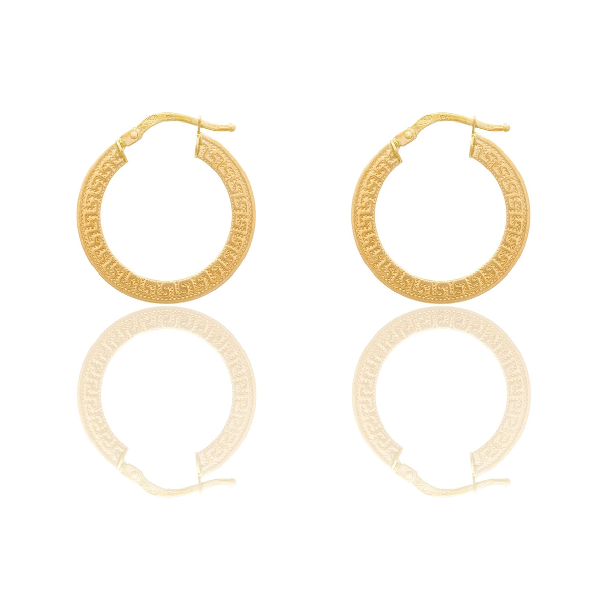 Orecchini Oro Giallo Oro 18 carati Cerchio  Solo Oro Spessore mm. 3 diametro interno cm.2