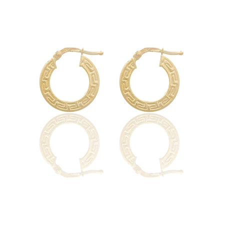 Orecchini Oro Giallo Oro 18 carati Cerchio  Solo Oro Spessore mm. 3 diametro interno cm.1