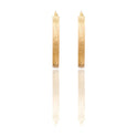 Orecchini Oro Giallo Oro 18 carati Cerchio  Solo Oro Spessore mm. 3 diametro interno cm.2,5