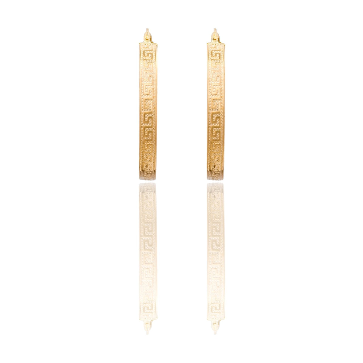 Orecchini Oro Giallo Oro 18 carati Cerchio  Solo Oro Spessore mm. 3 diametro interno cm.2,5