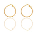 Orecchini Oro Giallo Oro 18 carati Cerchio  Solo Oro Spessore mm. 2 diametro interno cm.2