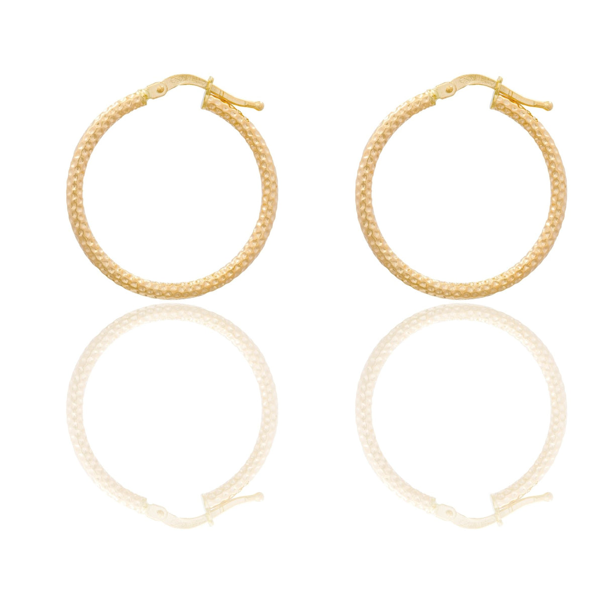 Orecchini Oro Giallo Oro 18 carati Cerchio  Solo Oro Spessore mm. 2 diametro interno cm.2
