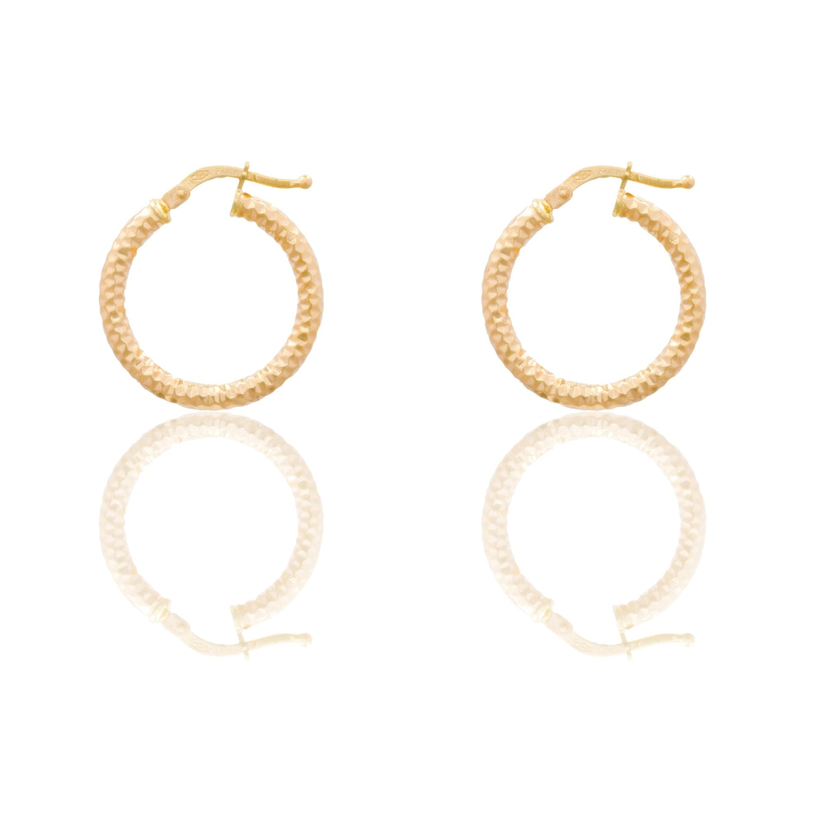 Orecchini Oro Giallo Oro 18 carati Cerchio  Solo Oro Spessore mm. 3 diametro interno cm.1,5