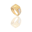 ANELLO UOMO QUADRATO GAMBO MAGLIA PRESIDENT