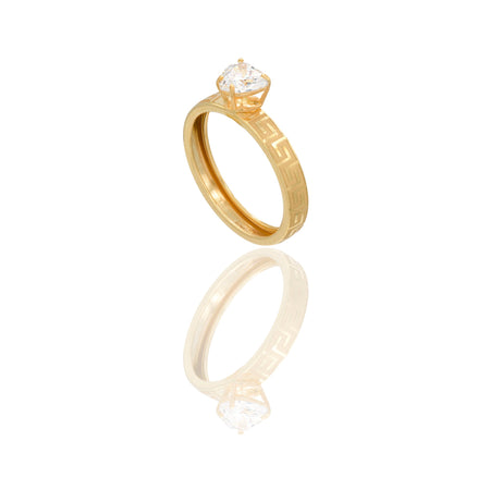 ANELLO DONNA SOLITARIO A CUORE