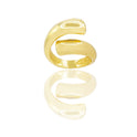 Anello Oro Giallo Oro 18 carati Contrarie' Elettroformato  Solo Oro
