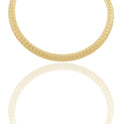COLLANA DONNA ELASTICA RETTANGOLARE DIAMANTATA