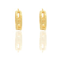Orecchini Oro Giallo Elettroformato  Solo Oro spessore mm. 3\4 diametro cm. 2 
