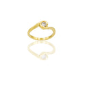 ANELLO DONNA SOLITARIO TORNITO