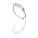 ANELLO DONNA TRILOGY PIETRE LATERALI