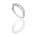 ANELLO DONNA VERETTA A GRIFFE 7 PIETRE