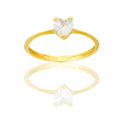 ANELLO DONNA SOLITARIO CUORE