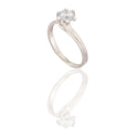 ANELLO DONNA SOLITARIO GAMBO FORATO