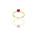 ANELLO DONNA SOLITARIO CUORE
