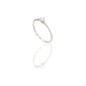 ANELLO DONNA SOLITARIO 4 GRIFFE