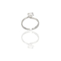 ANELLO DONNA SOLITARIO VALENTINO 4 GRIFFE