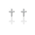 ORECCHINI LOBO CROCE PAVE'