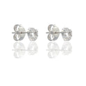 ORECCHINI DONNA  CONTORNO CUORE PAVE'