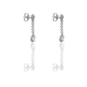 ORECCHINI DONNA DONNA TENNIS E GOCCIA PAVE'