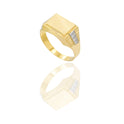 ANELLO UOMO SCUDO RETTANGOLO